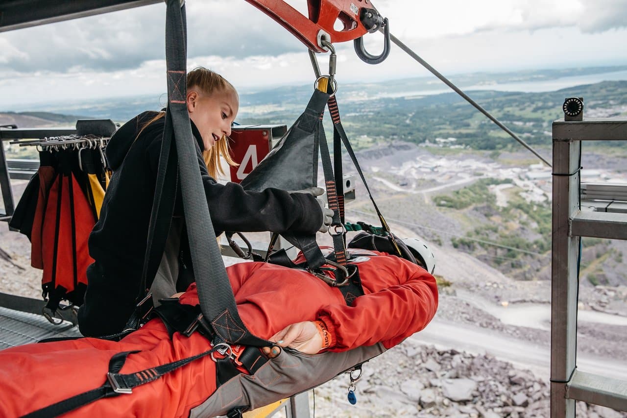 Staff preparing for launch.