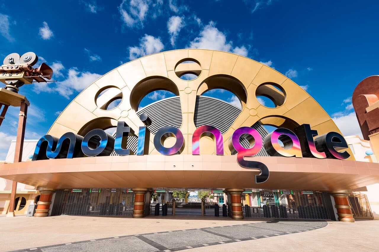Entrance gate to MOTIONGATE™ Dubai