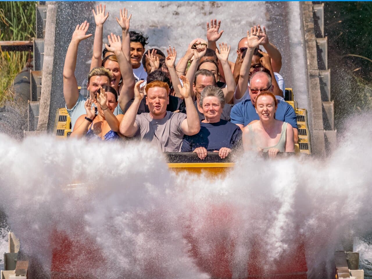 Tidal Wave - one of the UK's wettest water rides