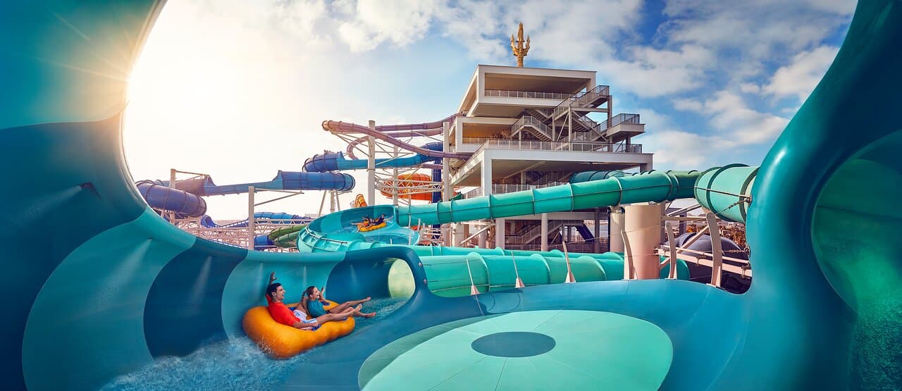 Aquaventure Waterpark - Medusa's Lair 