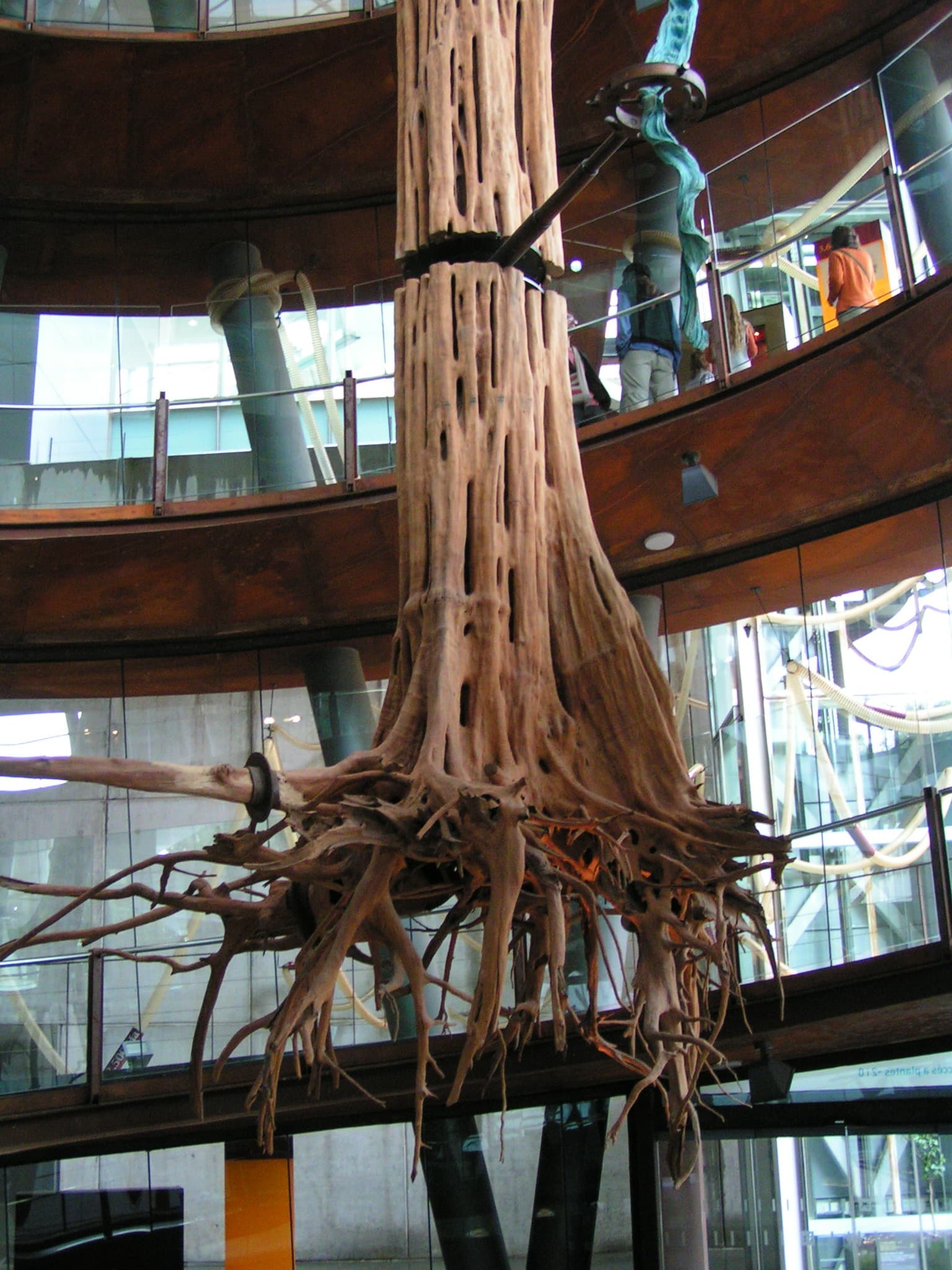 Entrance to galleries