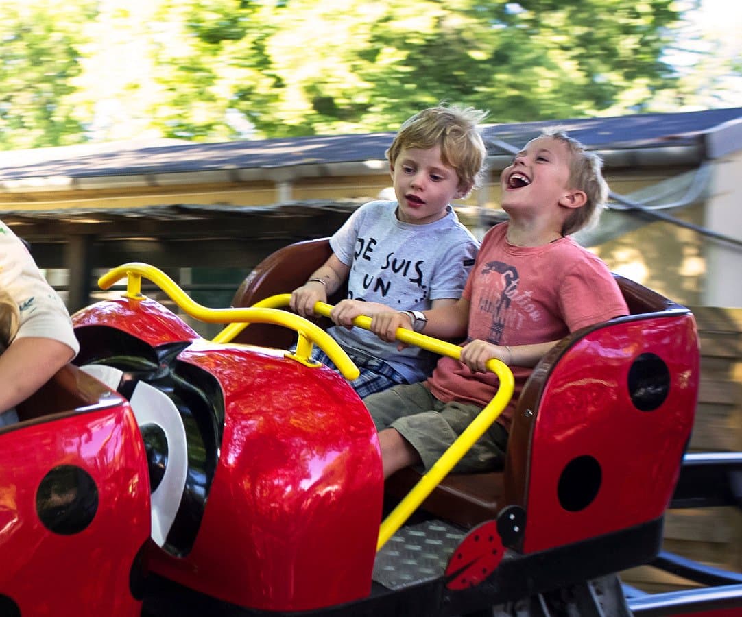 Many rides suitable for small children