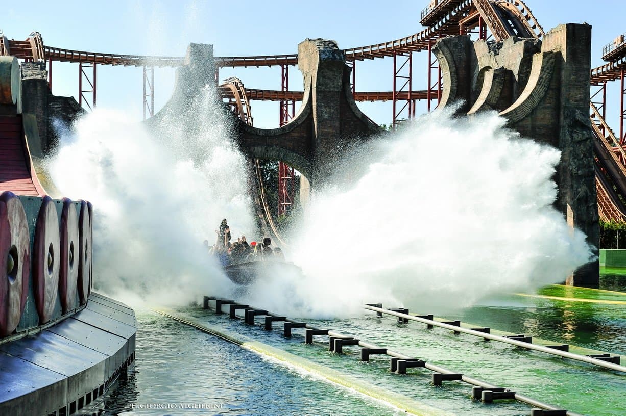 Aktium - la montagna russa acquatica di Cinecittà World