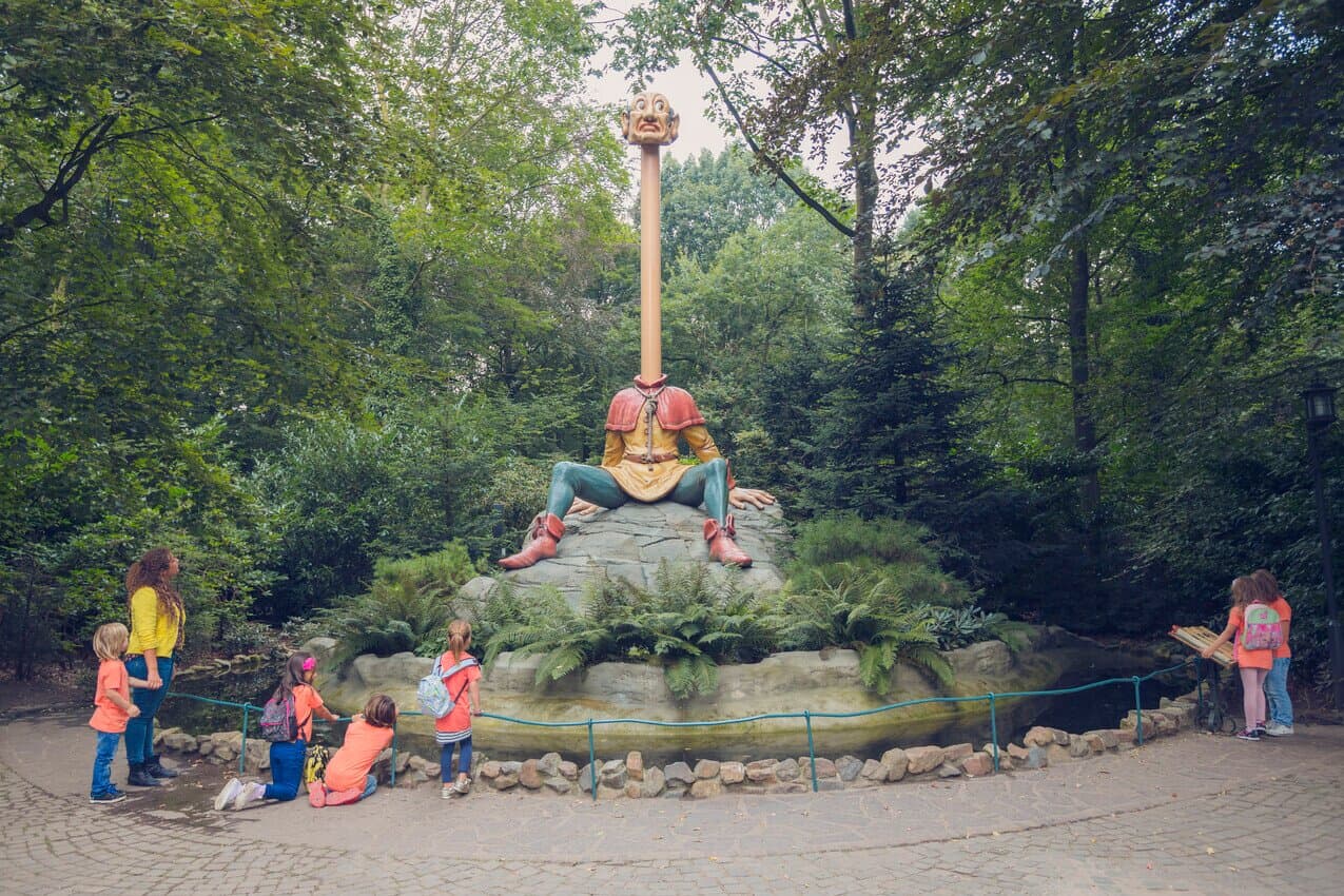 Langnek in het Sprookjesbos