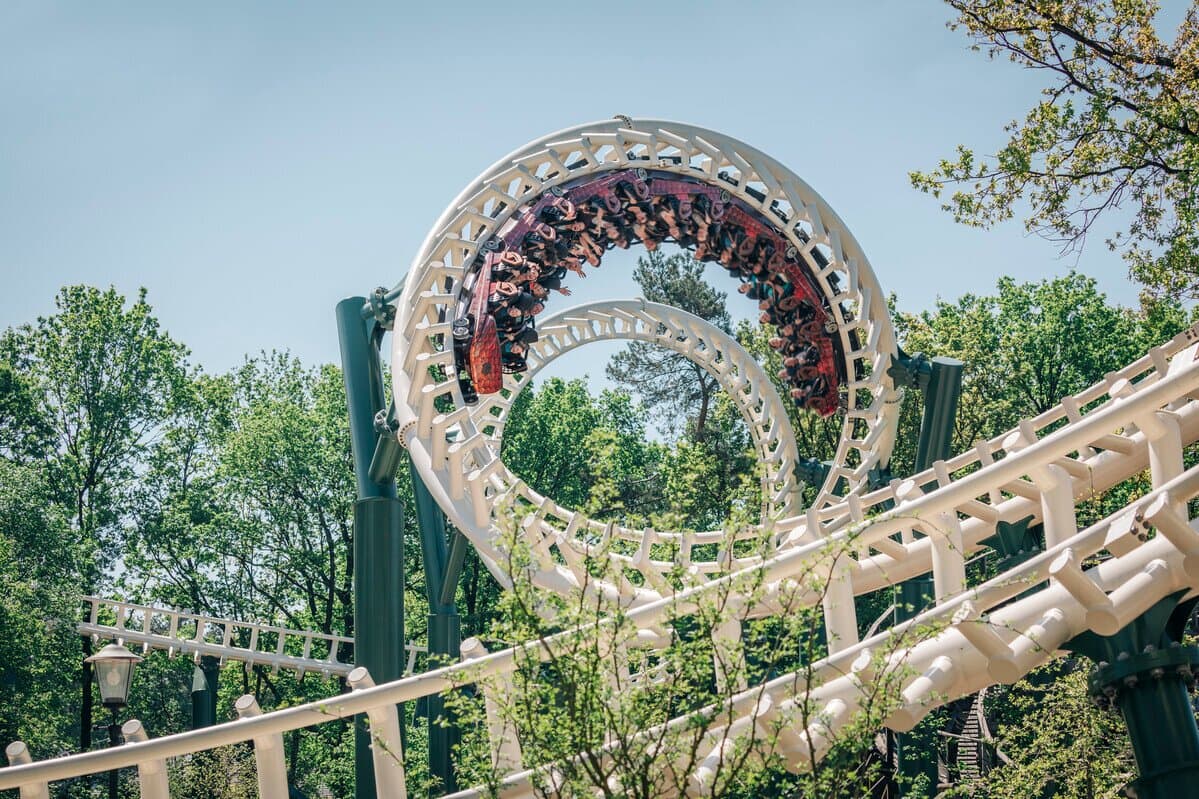 Eerste achtbaan van de Efteling, Python! 